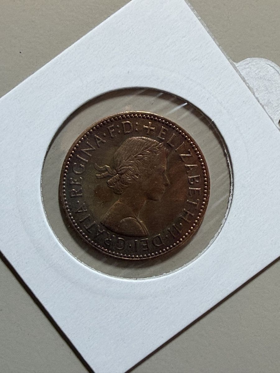 Toutes les monnaies: GB - 1/2 penny - 1960 – D'occasion à Payerne par Mike1682 1