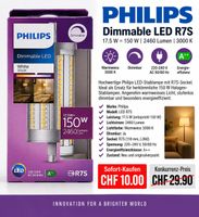 Philips LED R7S 17.5W 150W 2460lm 3000K dimmbar Neu
