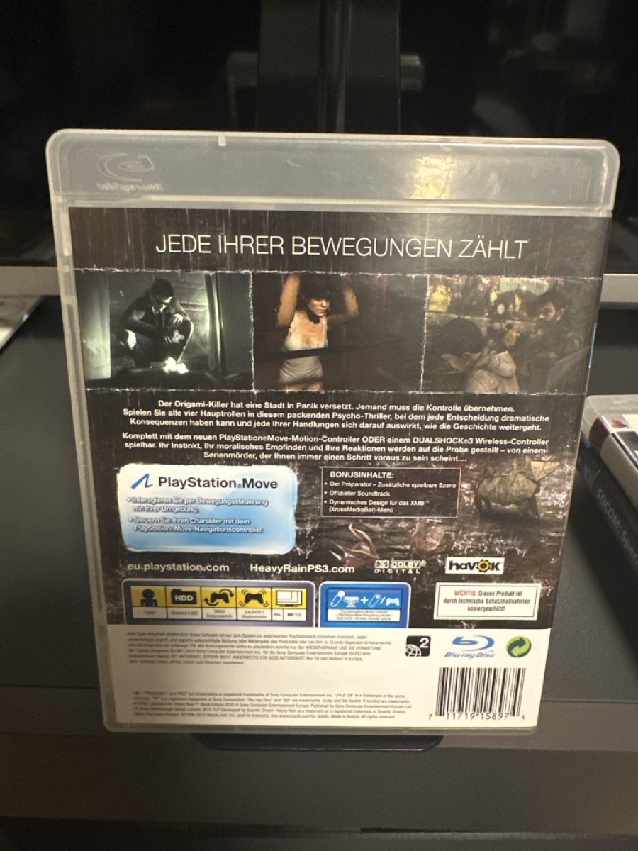Sony Jeux: Heavy Rain Move Edition PS3 – Neuf (Voir description) à Kreuzlingen par Bes-GamingCollection 1