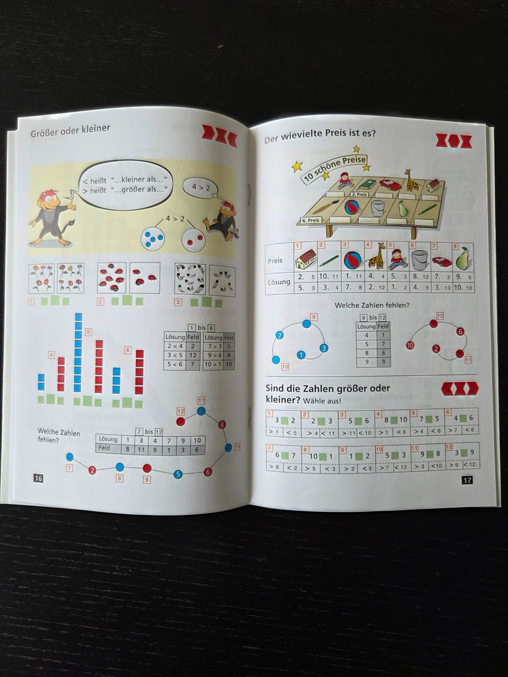 Jeux: LÜK Heft " Mathe 1. Klasse " – D'occasion à Wiesendangen par troawus 3