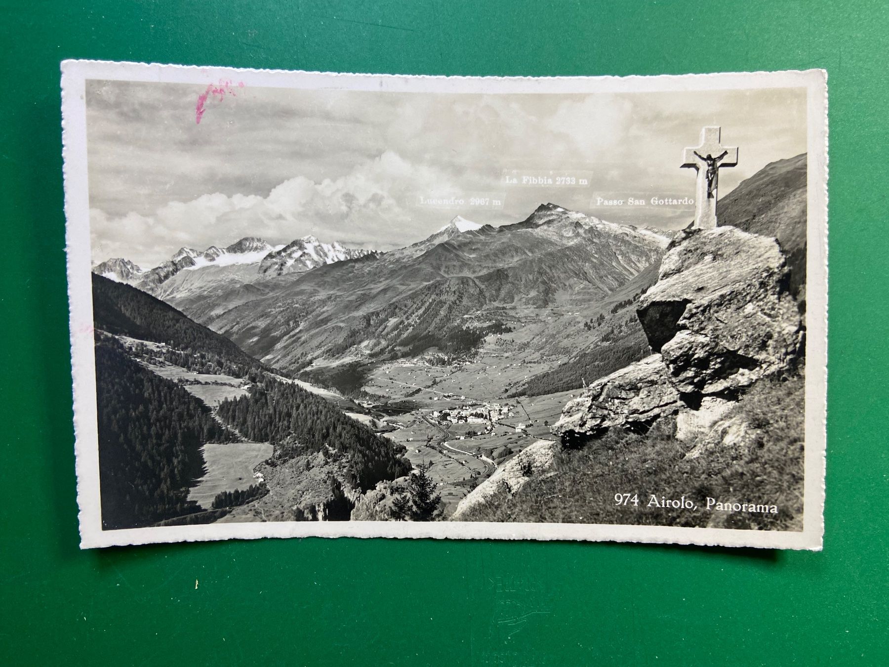 Cartoline postali: Airolo - Panorama – Usato da Steg VS venduto da _vinci_