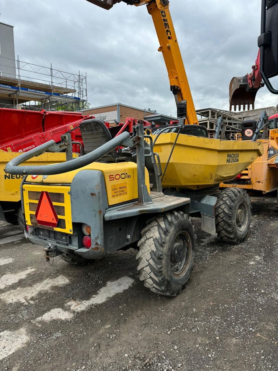 Autoribaltabili: Wacker Neuson Dumper 5001, drei Seiten Kipper! – Usato da Egg b. Zürich venduto da SwissTradingAgency