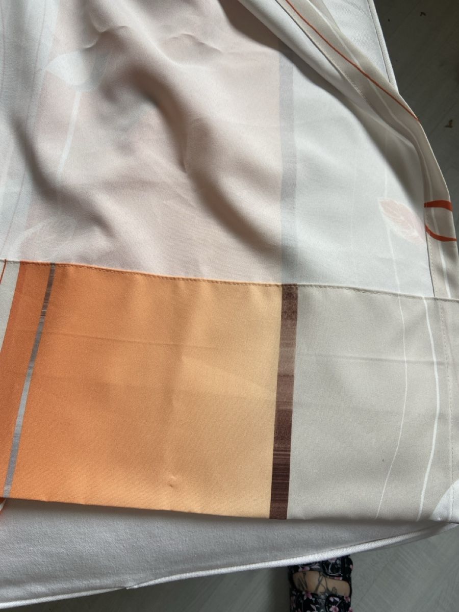 Tende: Gardinen Set,Orange/Beige, neuwertig – Usato da Leuggern venduto da Laurence_60 2