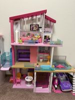 Barbie House with Accessories Used