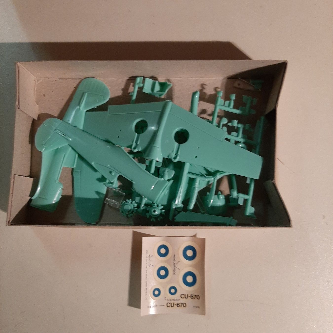 Revell Kit di modellismo & Modellini statici: 1795 ... Curtiss 75 A Hawk ... Revell H-658 – Usato da Bonstetten venduto da Benibanny59 2
