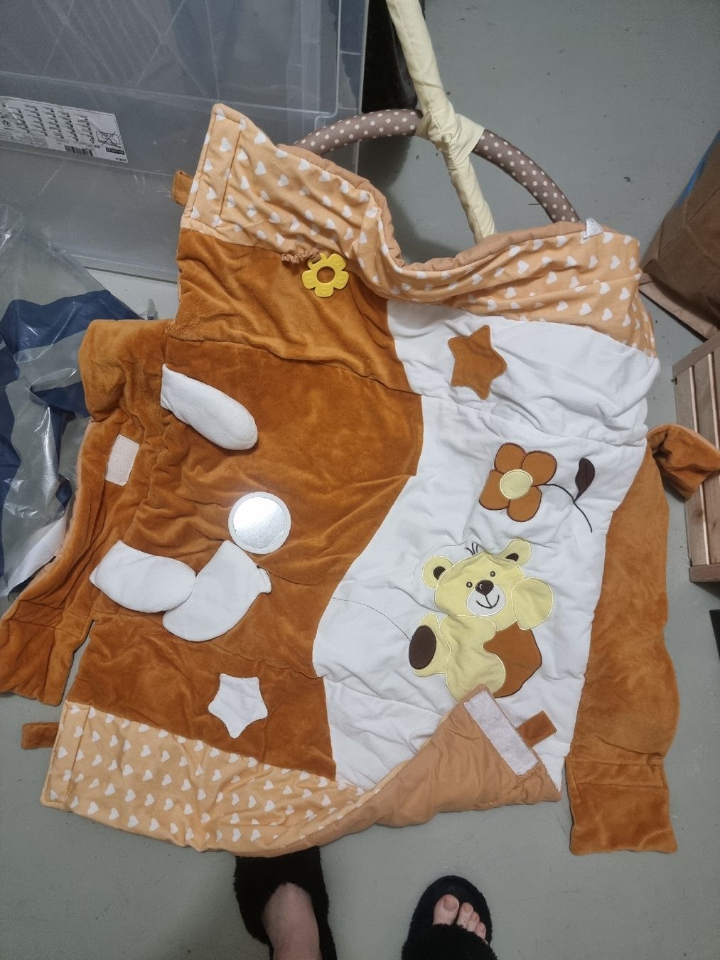Wippen & Schaukeln: Baby Nestchen mit Spielbogen gebraucht – Gebraucht aus Zweidlen von VG159 1