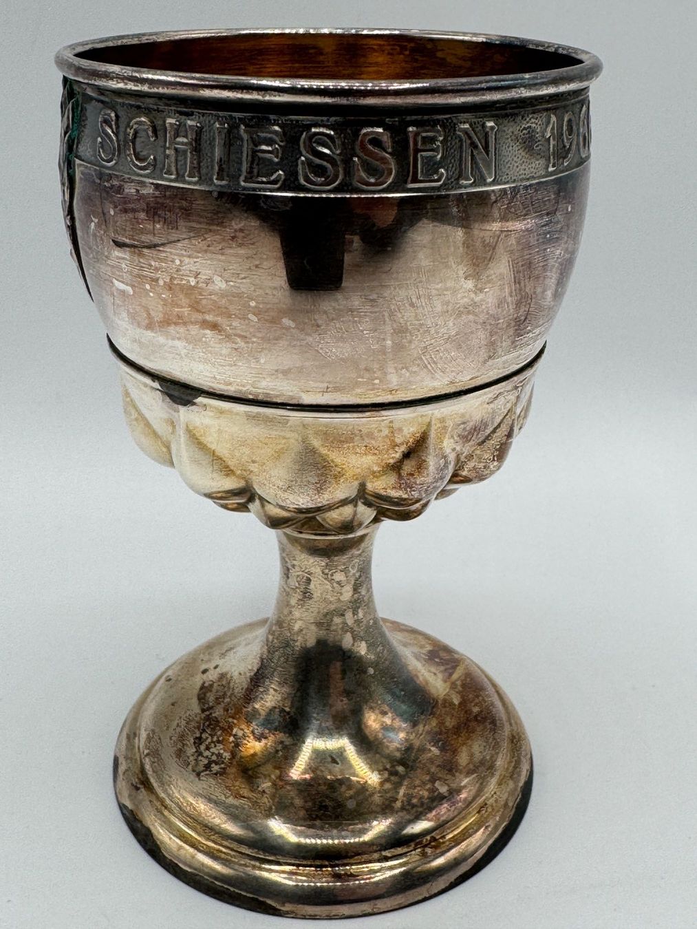 Tazze: Antiker Schützenbecher, Silber, 1966 – Usato da Sachseln venduto da BONATI01 1