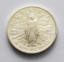 USA - "Commemorativ Silver Dollar" - 1$ 1989