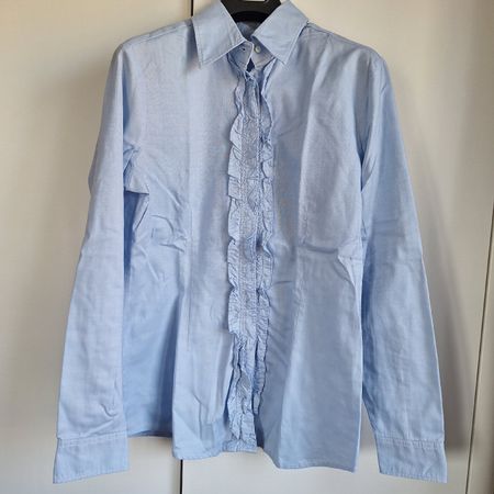 Wunderschöne Rossana Diva Bluse, 38, Hellblau, Top Zustand!