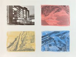 Lukas Salzmann. Siebdruck, 1995. signiert nummeriert e.a 1/7