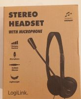 LogiLink Stereo Headset HS0052 mit Mikrofon - NEU OVP