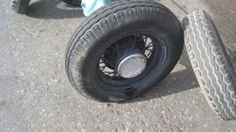 5 Wire Wheels (Speichenräder) & Hinterachse