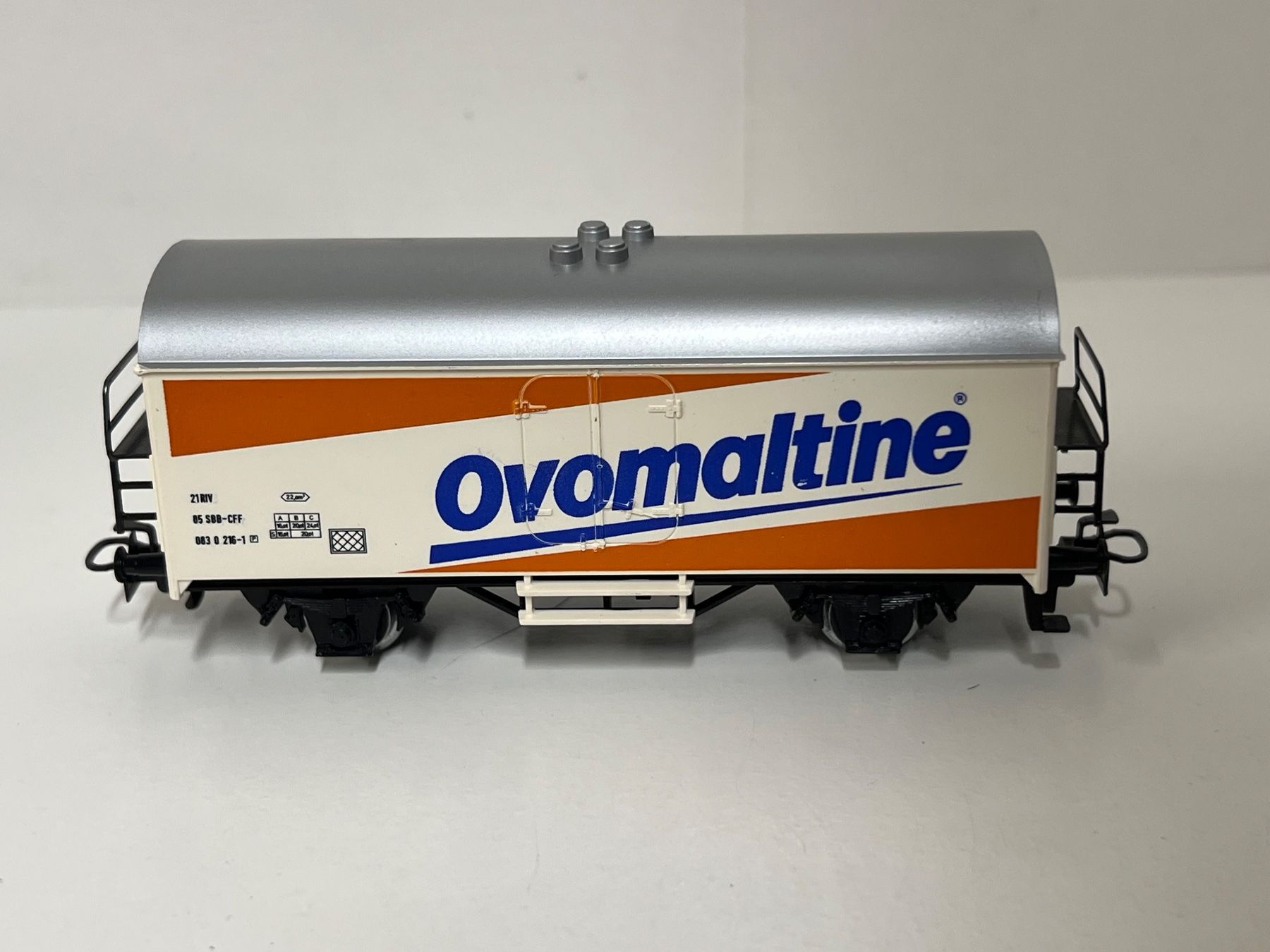 Märklin Modellini di ferrovie: Märklin OVOMALTINE H0 DC – Usato da Neuenhof venduto da ludovicco 1