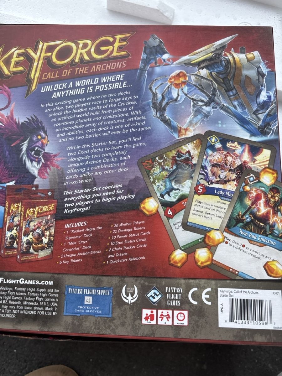 Jeux: KeyForge Ruf der Archonten Starter Set, unvollständig – D'occasion à Kriens par mir_v8ww 5