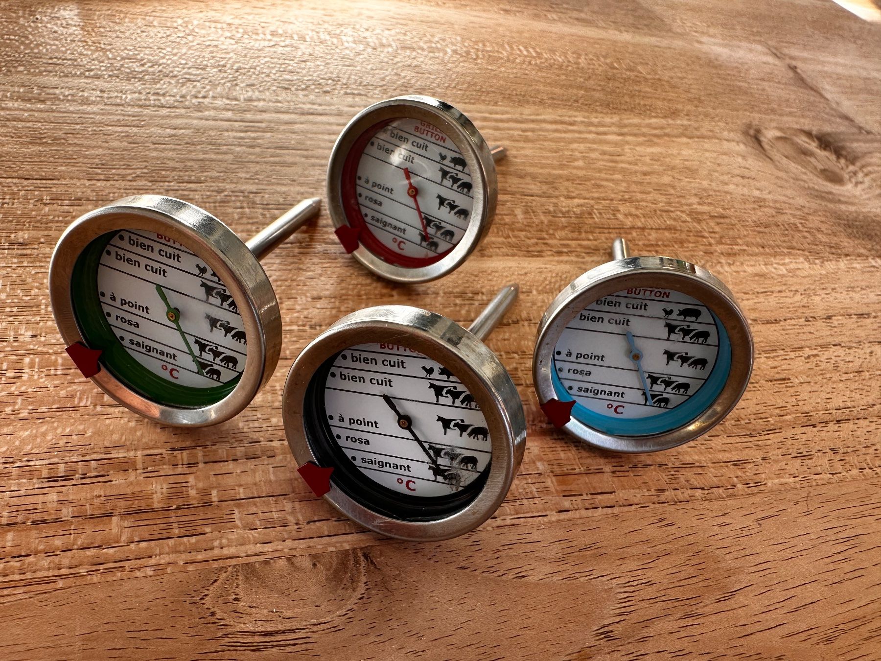 Sonstiges für Haushalt & Wohnen: 4 mini thermomètres à viande – Gebraucht aus Leytron von TipTop1912 2