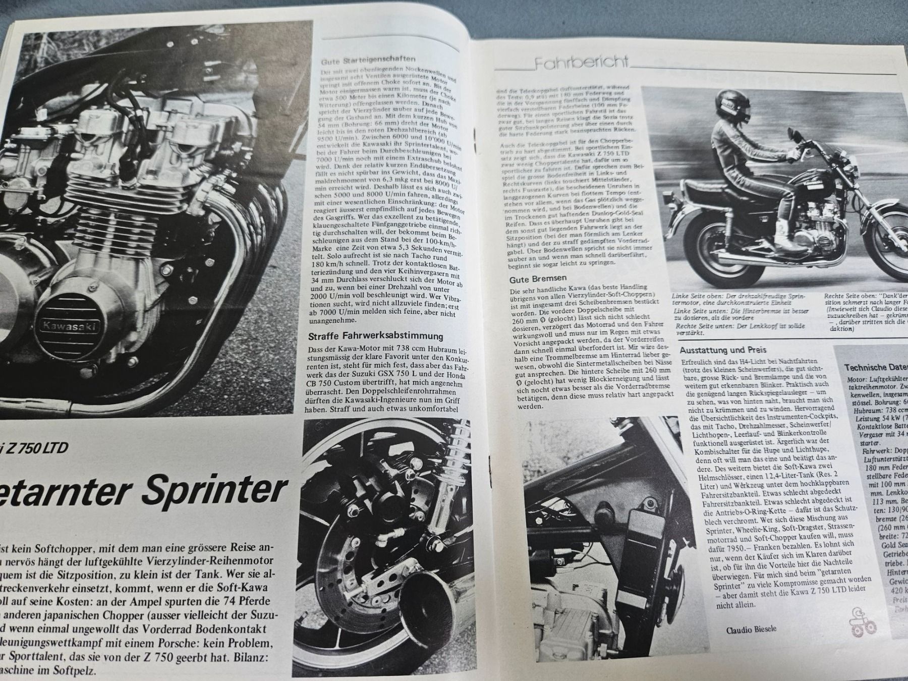 Zeitschriften & Magazine: Moto Sport Schweiz  34/81  Kawasaki 750 LTD xx – Gebraucht aus Flawil von sr1_f6st 4