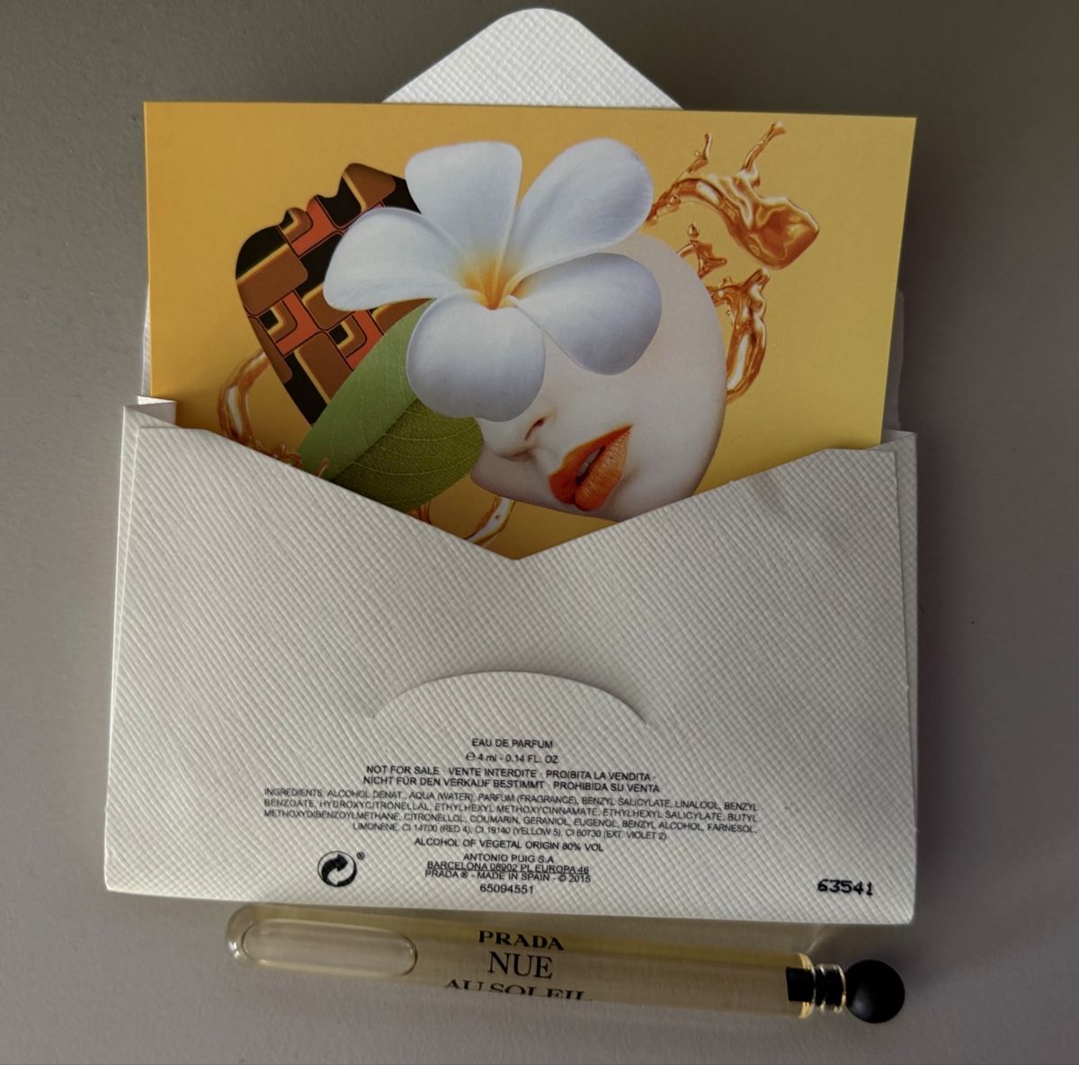 Prada Profumi & Eau de Toilette: Prada Nue Au Soleil Olfactories Perfume Sample Vial – Nuovo e nell'imballaggio originale da Zürich venduto da Victoria_T 1