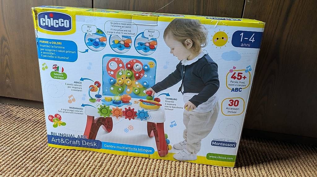 Giocattoli: Chicco tavolo art & craft desk – Usato da Breganzona venduto da SamuelEberhardt 1