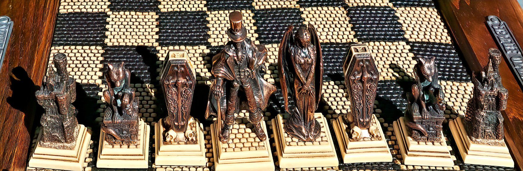 Toutes les décorations: Schach: "Count Magistus" Gothic-Design von Alchemy – Neuf (Voir description) à Rotkreuz par Radus24 2