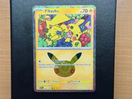 Pikachu (048/128) (26/30) - 30ᵉ Anniversaire - 30C FR