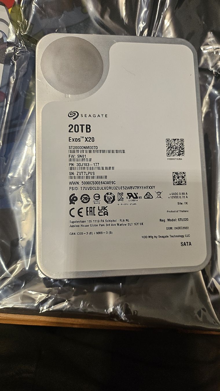 PCs: Seagate Exos 20TB – Neu (gemäss Beschreibung) aus Affoltern am Albis von GSKBO8
