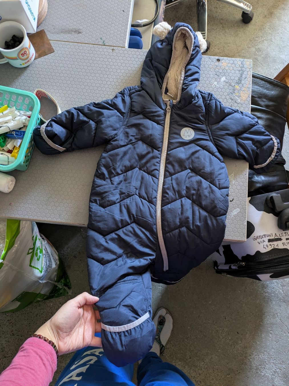 Pagliaccetti: winter onesie Bebe  – Usato da Matran venduto da Taragor