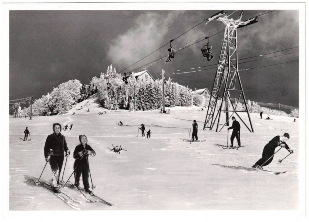 Ansichtskarten: Weissenstein - Kurhaus mit Sessellift – Gebraucht aus Binningen von Mountainrider