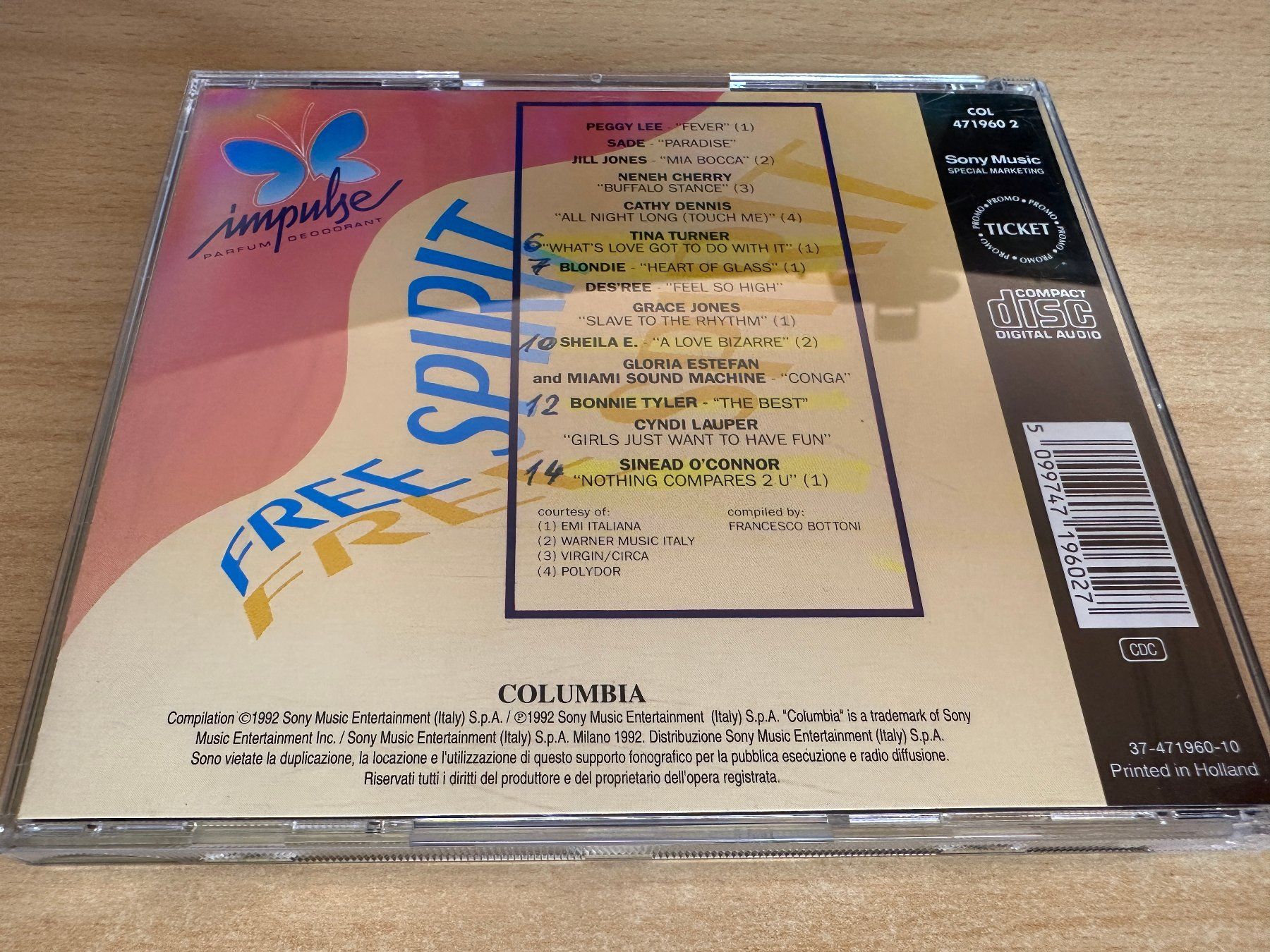 CDs: F6 Various – Free Spirit – Gebraucht aus Rikon im Tösstal von Alpenmutz 1