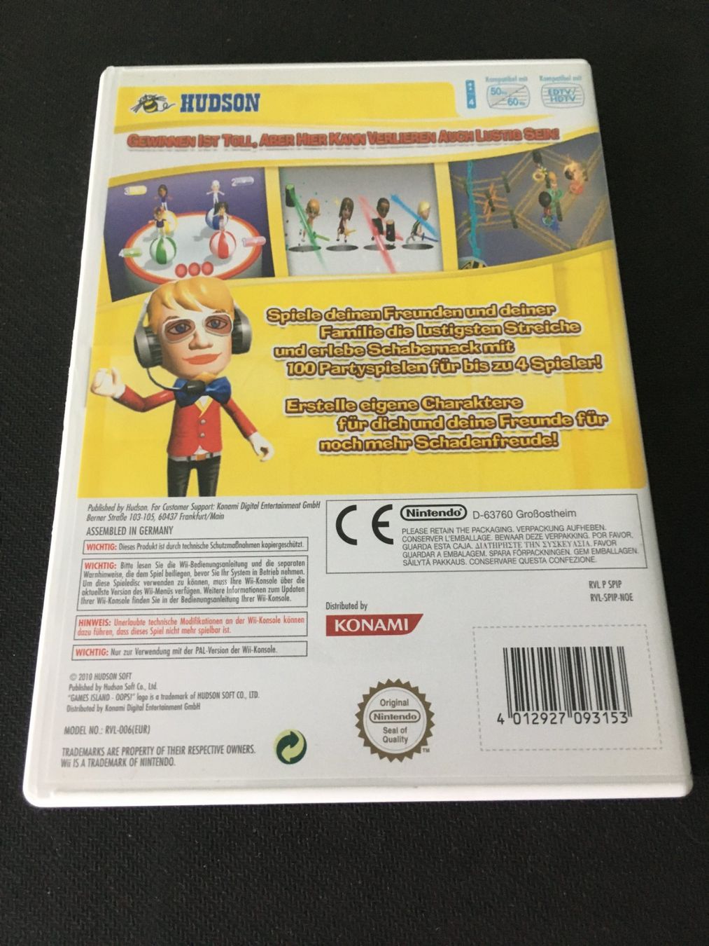 Nintendo Spiele: Games Island - Nintendo Wii Game – Gebraucht aus St.Gallen von Punktchen01 1