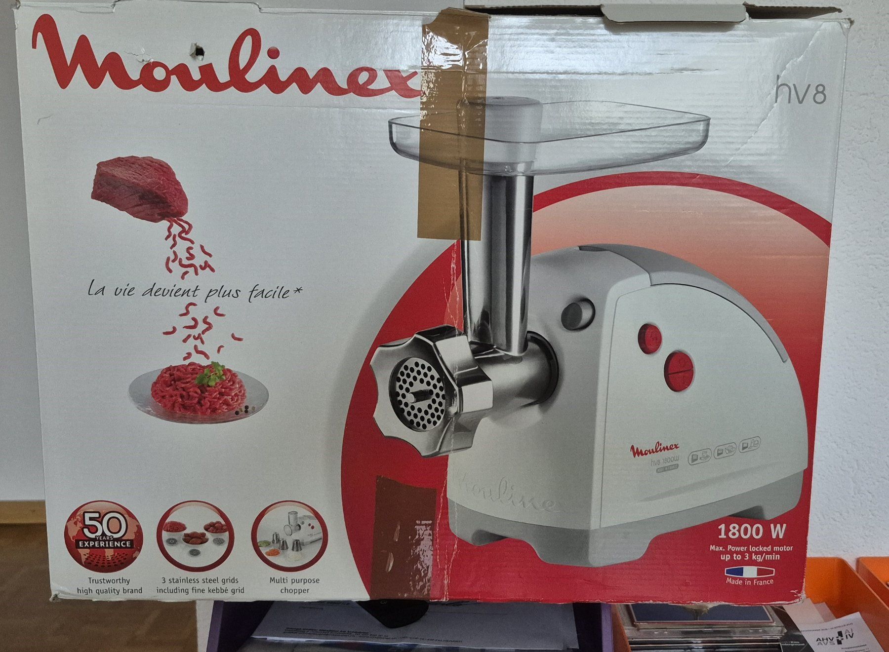 Moulinex Küchengeräte: Fleischwolf/hachoir de viande – Gebraucht aus thun von maurice48