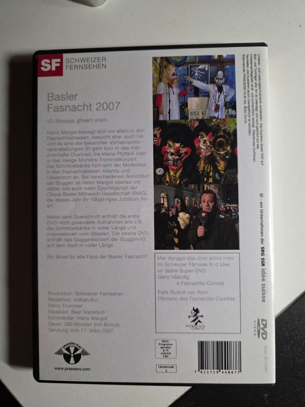 Tutti i DVDs: DVD - Basler Fasnacht 2007 – Usato da Walterswil BE venduto da Lonitti 2