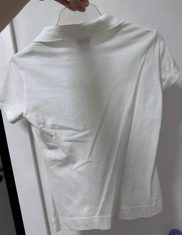 Magliette Polo: WEISSES LACOSTE POLOSHIRT – Nuovo e nell'imballaggio originale da Affoltern am Albis venduto da amr_c5yr 2