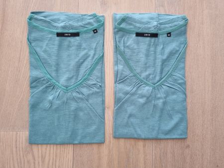 2er Pack T-shirts Marke Zero grün *NEU*