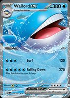 Wailord ex - Pokémon TCG - PBL 016/084 | EN