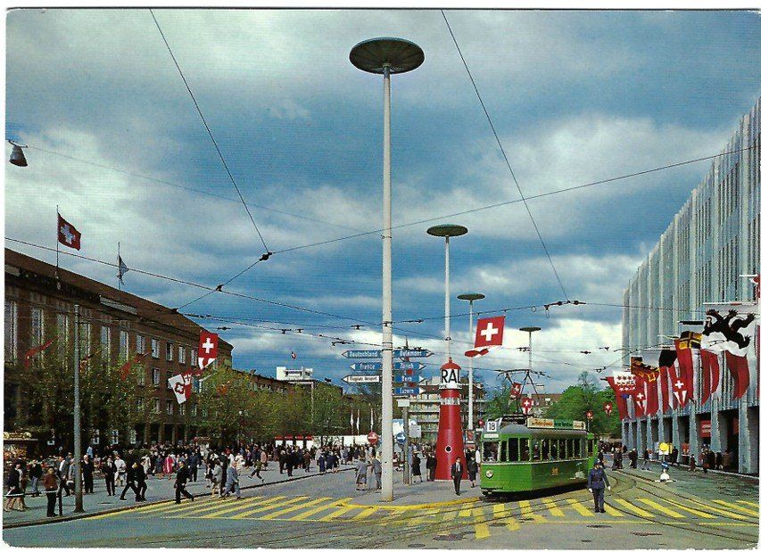 Cartoline postali: AK Basel, Schweizer Mustermesse – Nuovo (secondo la descrizione) da Rheinfelden venduto da wil_m7gh