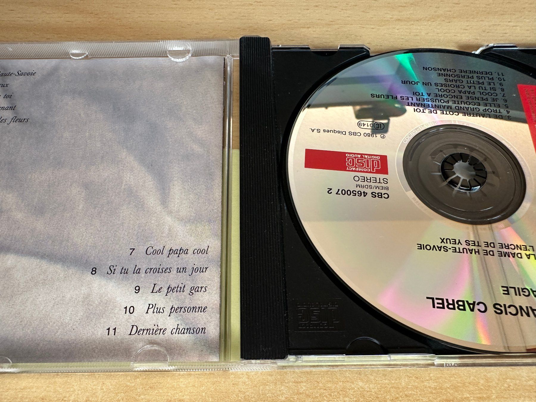 CDs: U9 Francis Cabrel – Fragile – Gebraucht aus Rikon im Tösstal von Alpenmutz 2