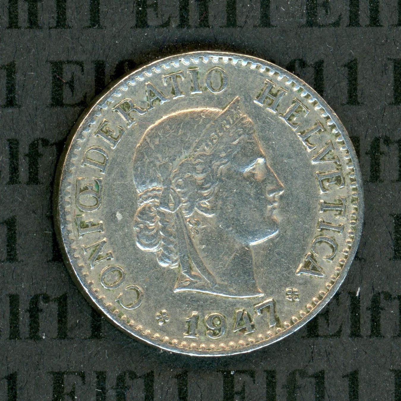 Tutti le monete: CHF___0.10 1947 ss-vz 10 Rappen – Usato da Widnau venduto da Elf11
