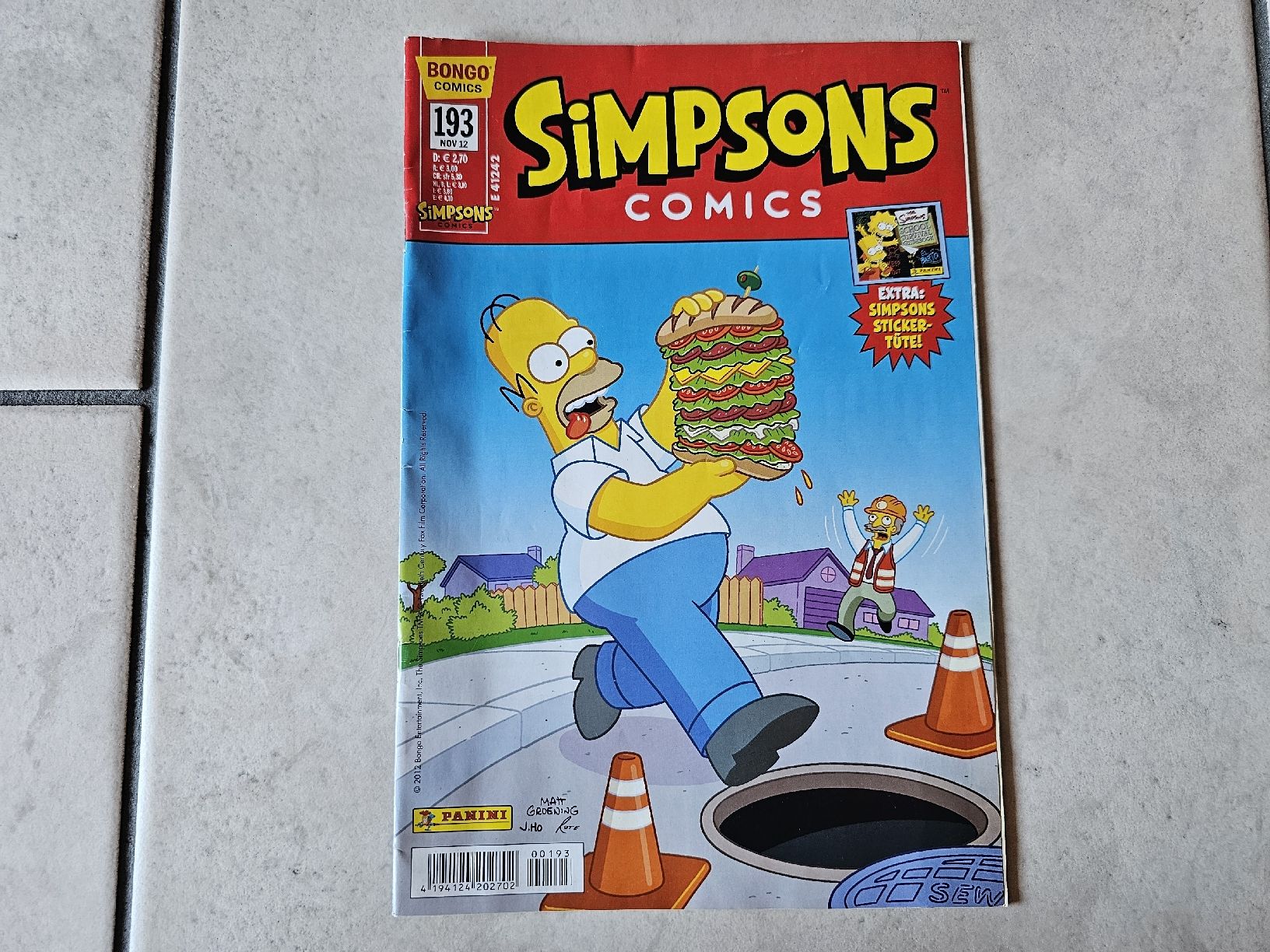 Comics: Simpsons Comic  -  Heft #193 – Gebraucht aus Schneisingen von backstore24