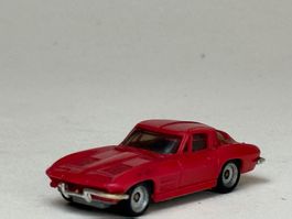 GB- Corvette Stingray  rot Hersteller unbekannt ca 1/87