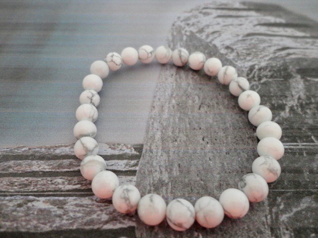 Bracciali & Braccialetti: Howlith Armband – Nuovo (secondo la descrizione) da Biberist venduto da tl-schmuck