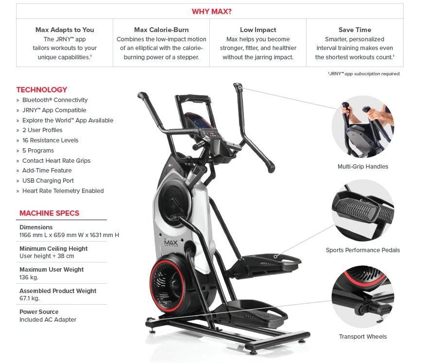 Bowflex Hometrainer: Bowflex MAX Trainer M6 – Usato da Magden venduto da Dean62 6