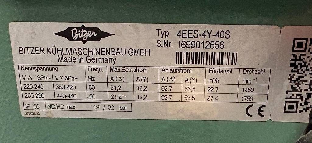 Kompressoren: Kompressor Bitzer 4EES-4Y-4S – Gebraucht aus Wetzikon ZH von emb_en_8714 4