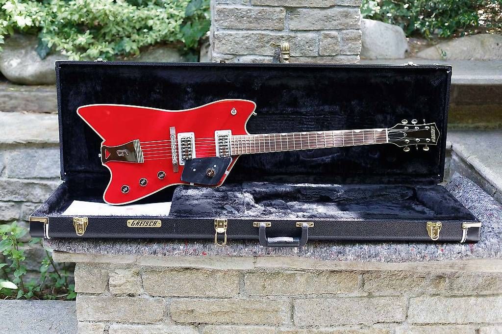 Gretsch Musikinstrumente: Gretsch G6199 Billy-Bo Jupiter Thunderbird Firebird Red – Neu (gemäss Beschreibung) aus Sierre von Merlin28