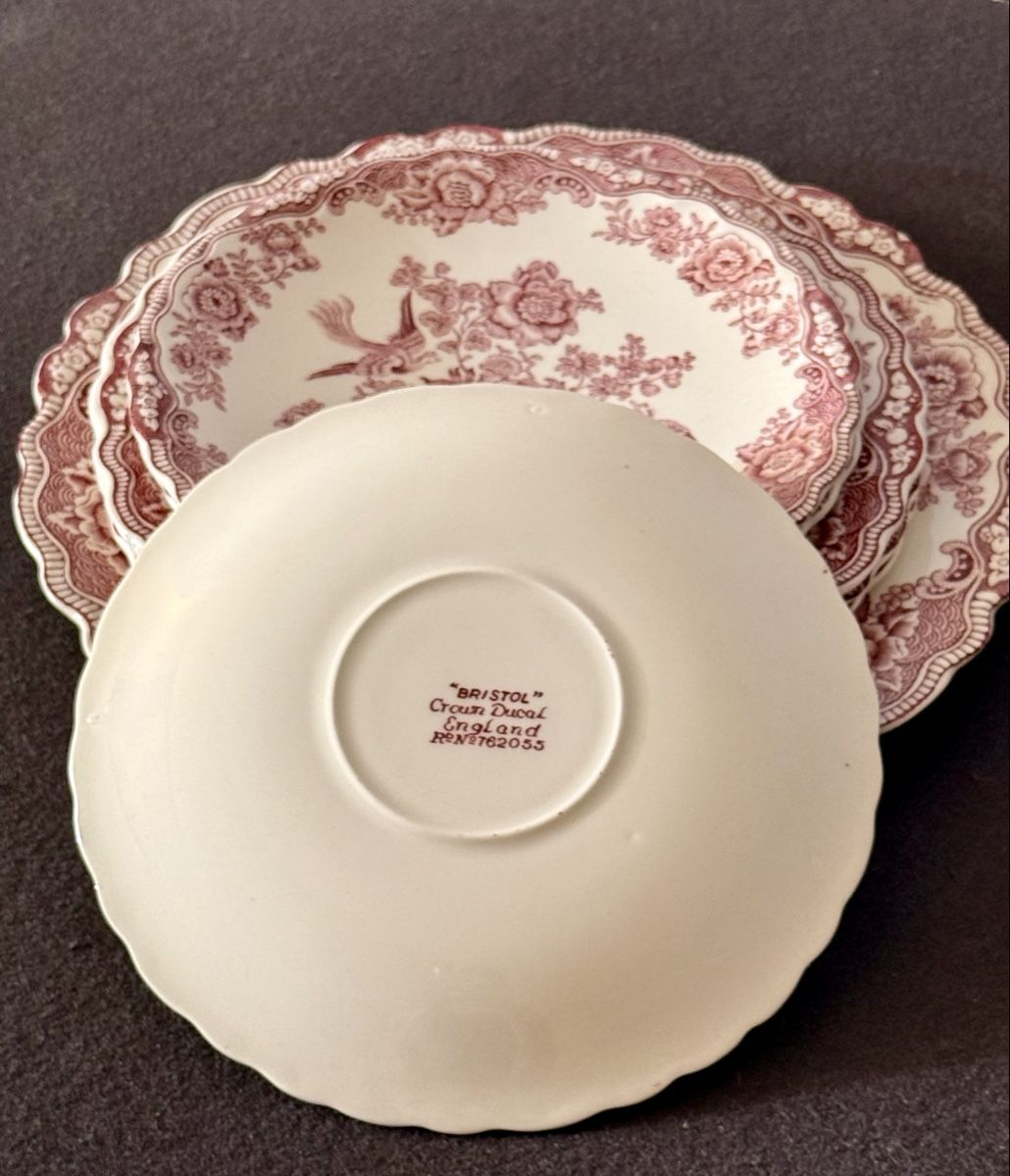 Set di piatti: Set Teller Bristol Crown Ducal England – Nuovo (secondo la descrizione) da Le Sentier venduto da dar_hb62 4