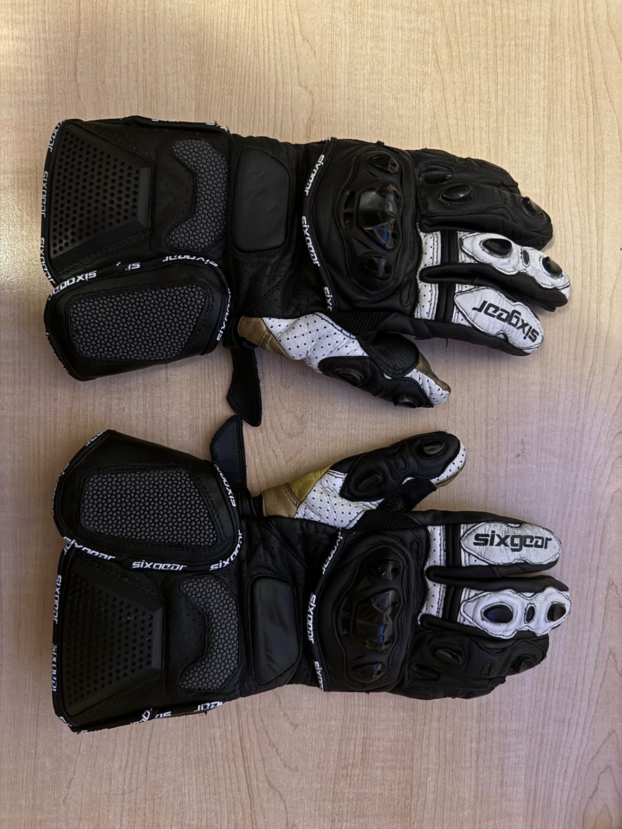 Altri accessori da uomo: Sixgear kangaroo leder motorrad rennhandschuhe – Usato da Bürglen TG venduto da B_M_M_B 3