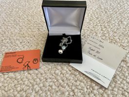 Pendentif  pierre de lune avec chaîne