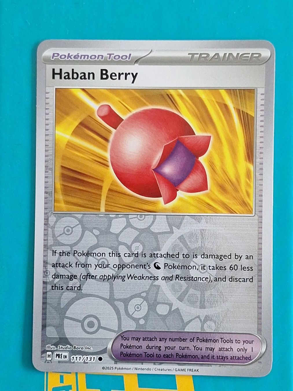 Pokémon Carte collezionabili: Haban Berry - Reverse Holo - Prismatic Evolution #1.6 – Usato da Altstätten SG venduto da GGsGameshop