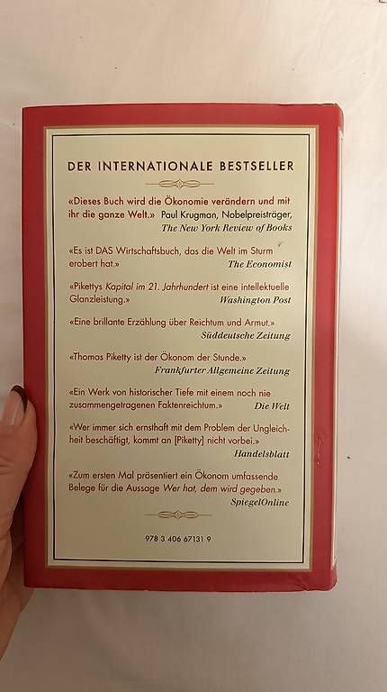 Bücher: Das Kapital - Thomas Piketty – Gebraucht aus Bern von sshueli 1