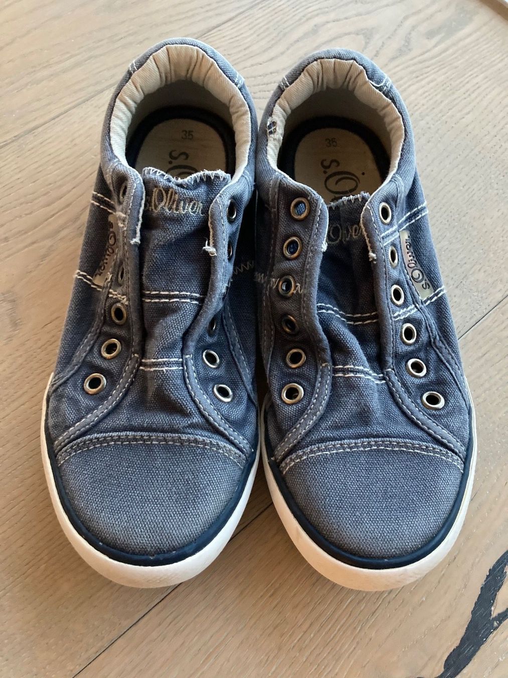 S.Oliver Schuhe für Jungen: Sneakers Jeans S. Oliver Gr. 35 – Gebraucht aus Meilen von Golfer04 1