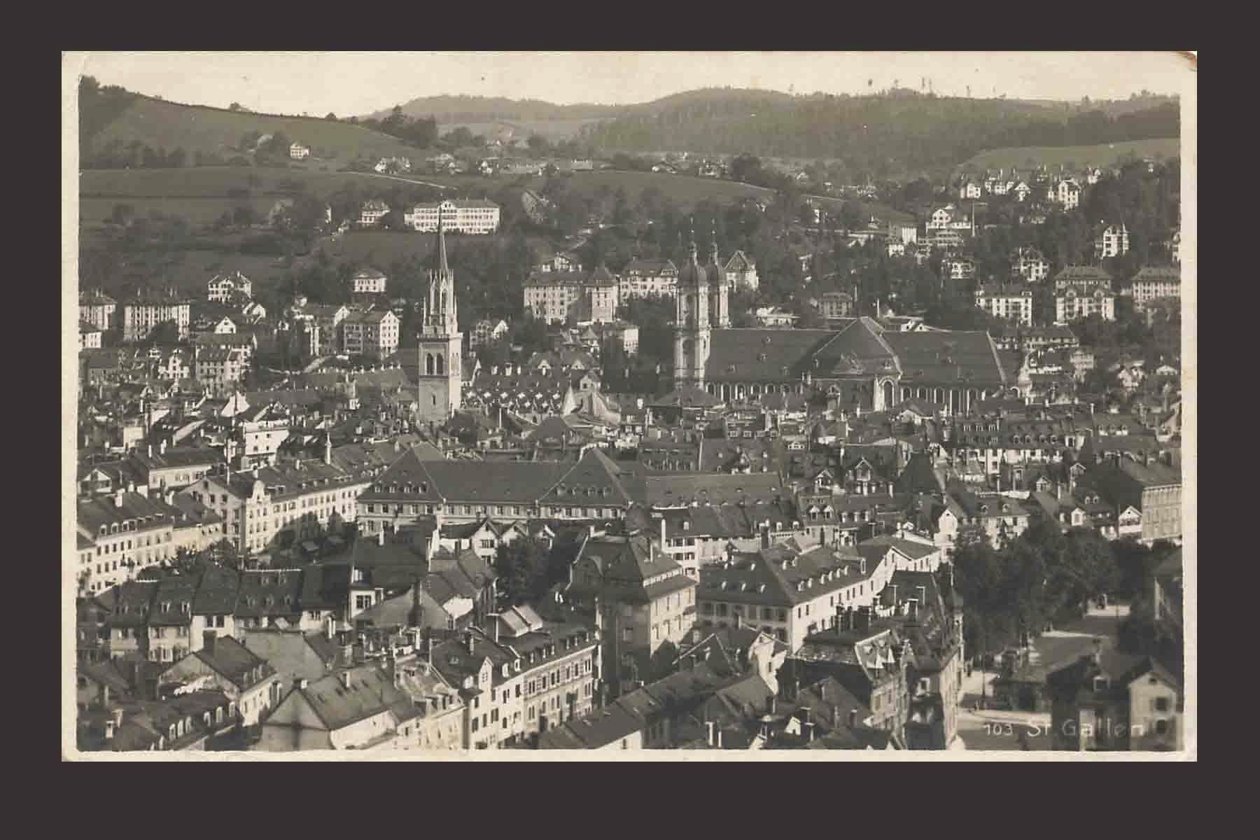 Ansichtskarten: AK St Gallen – Gebraucht aus Goldau von artelier1